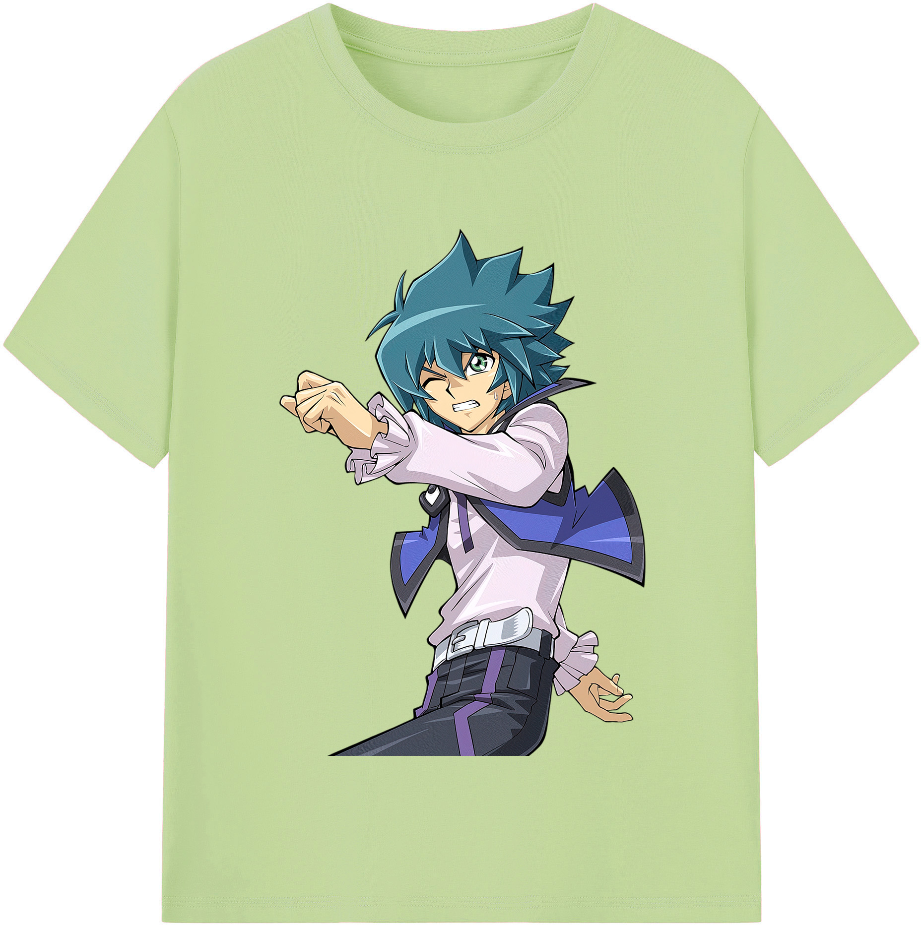 （画像用） 遊☆戯☆王 Yu-Gi-Oh! 綿100％半袖Tシャツ（フロントプリント）